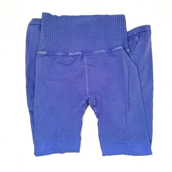 Free People Movement Vintage Blue Good Karma SPF 30 Leggings Size XXS - Picture 5 of 8